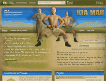 Tablet Screenshot of kiamau.tki.org.nz