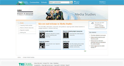 Desktop Screenshot of media-studies.tki.org.nz