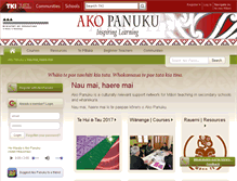 Tablet Screenshot of akopanuku.tki.org.nz