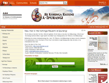 Tablet Screenshot of kohingarauemi.tki.org.nz