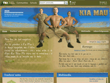 Tablet Screenshot of eng.kiamau.tki.org.nz