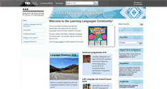 Desktop Screenshot of learning-languages.tki.org.nz