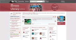 Desktop Screenshot of literacyonline.tki.org.nz
