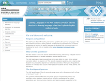 Tablet Screenshot of learning-languages-guides.tki.org.nz